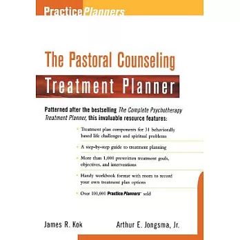 The Pastoral Counseling Treatment Planner