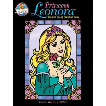 Princess Leonora Stained Glass Coloring Book