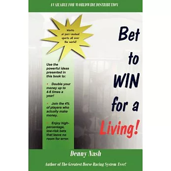 Bet to Win for a Living!