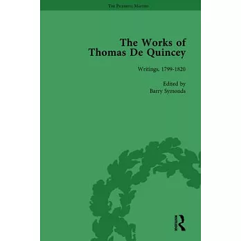 The Works of Thomas de Quincey (Set)