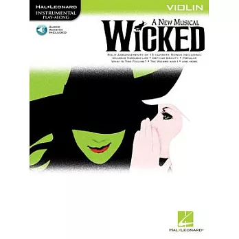 Wicked: A New Musical - Violin Play-Along Pack
