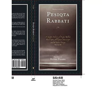 Pesiqta Rabbati: A Synoptic Edition of Pesiqta Rabbati Based Upon All Extant Manuscripts and the Editio Princeps