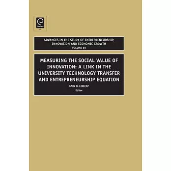 Advances in the Study of Entrepreneurship, Innovation and Economic Growth