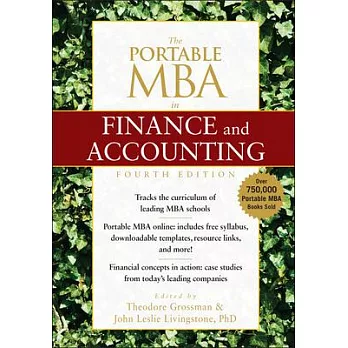 The Portable MBA in Finance and Accounting