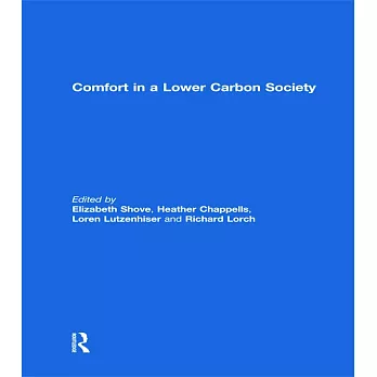 Comfort in a Lower Carbon Society