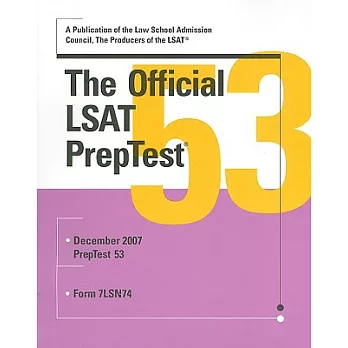Official Lsat Preptest 53