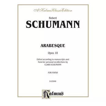 Schumann Arabesque, Op.18