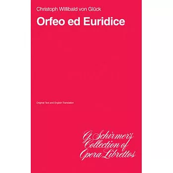 Orfeo Ed Euridice: Sheet Music