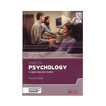 English for psychology in higher education studies.