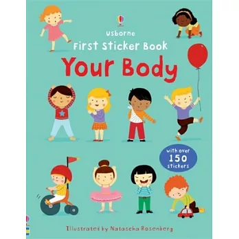 First sticker book: Your body