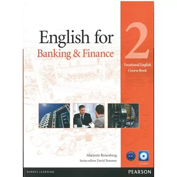 English for Banking & Finance Level 2 Coursebook (with CD-ROM)