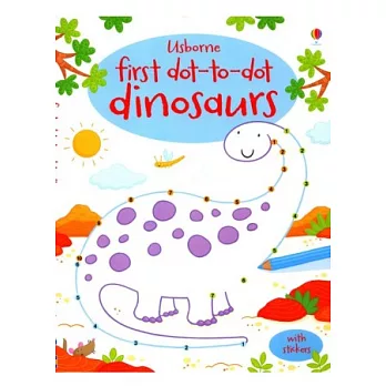 First dot-to-dot: Dinosaurs