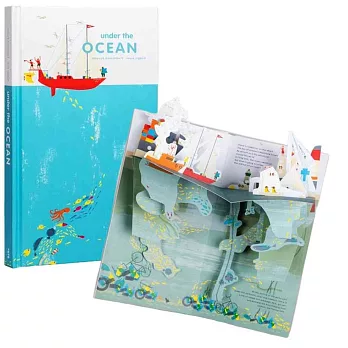 《出發吧，海洋號！一起探索世界海洋》Under the Ocean（法國評價最美麗的立體書《樹懶的森林》姊妹作）