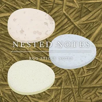 Nested Notes: Egg Sticky Notes