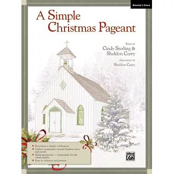 A Simple Christmas Pageant: Bulletin Insert, Sheet