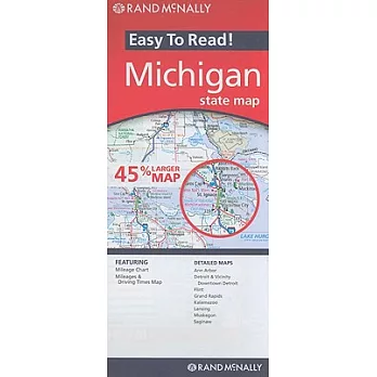 Rand McNally Easy to Read! Michican