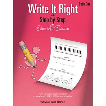 Write It Right with Step by Step, Book One