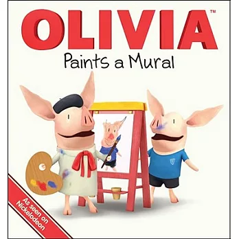Olivia Paints a Mural