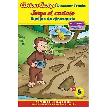 Curious George Dinosaur Tracks / Jorge el curioso huellas de dinosaurio