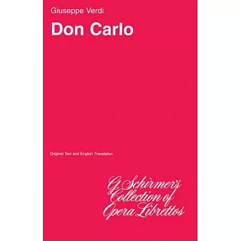 Don Carlos: Libretto