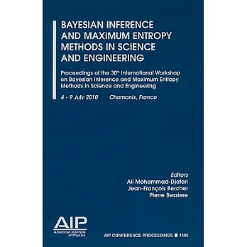 博客來-Bayesian Inference and Maximum Entropy Methods in Science and ...