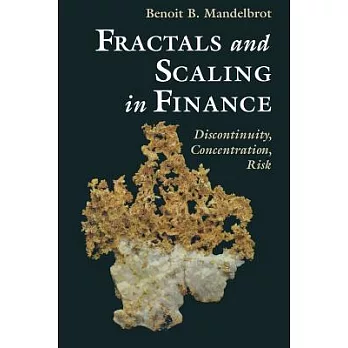 Fractals and Scaling in Finance: Discontinuity, Concentration, Risk. Selecta Volume E