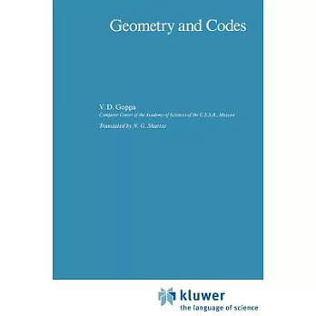 Geometry And Codes