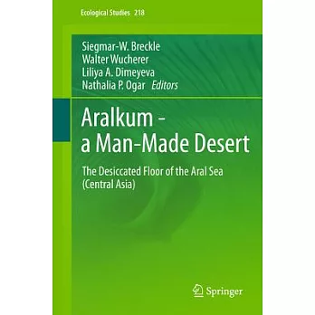 Aralkum - A Man-Made Desert: The Desiccated Floor of the Aral Sea (Central Asia)