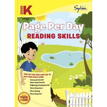 Kindergarten Page Per Day: Reading Skills