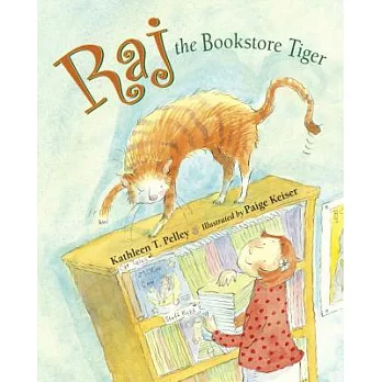 Raj, the Bookstore Tiger