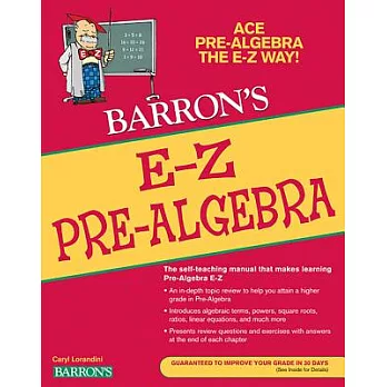 Barron’s E-Z Pre-Algebra