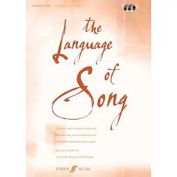 The Language of Song: Advanced, Medium Voice