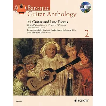 Baroque Guitar Anthology 2: 25 Original Works & Transcriptions, Grades 3-4