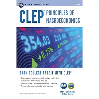 CLEP Principles of Macroeconomics With Online Practice Tests