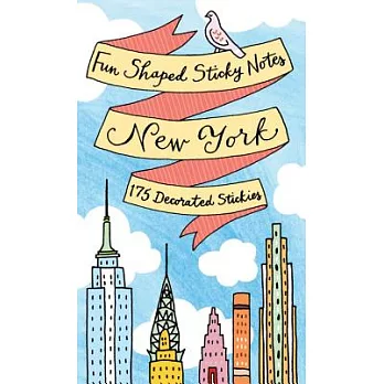 New York Fun Shaped Sticky Notes