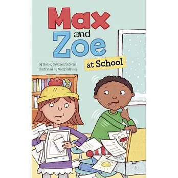 Max and Zoe at school /