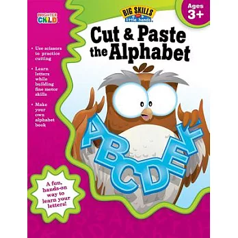 Cut & Paste the Alphabet, Ages 3 - 5