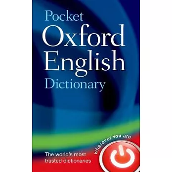 Pocket Oxford English Dictionary