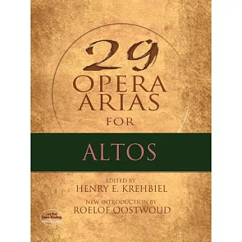 29 Opera Arias for Altos