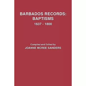 Barbados Records: Baptisms, 1637-1800