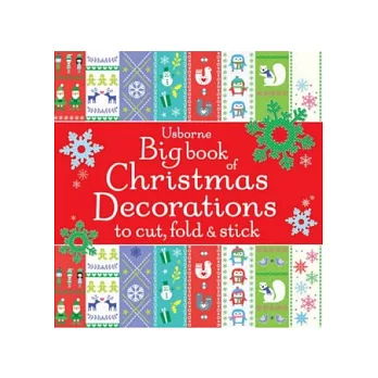 Big book of Christmas decorations to cut, fold and stick