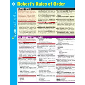 Sparkcharts Robert’s Rules of Order