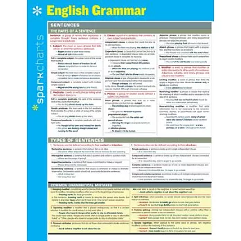 Sparkcharts English Grammar