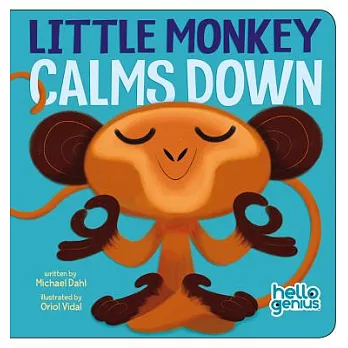 Little monkey calms down /