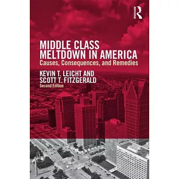 Middle Class Meltdown in America: Causes, Consequences, and Remedies