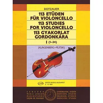 113 Studies: Cello Solo