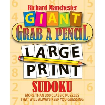 Giant Grab a Pencil Large Print Sudoku