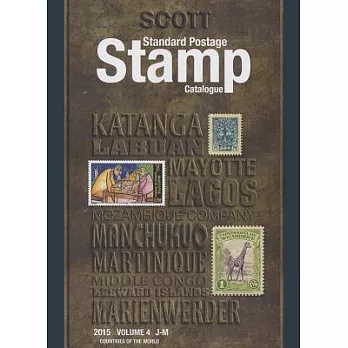 Scott Standard Postage Stamp Catalogue 2015: Countries of the World J-M