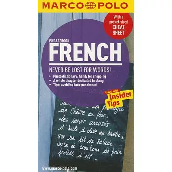 Marco Polo French Phrasebook