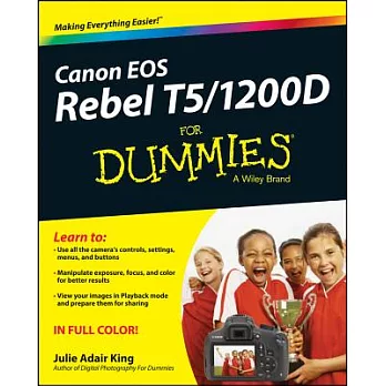 Canon EOS Rebel T5/1200D for Dummies